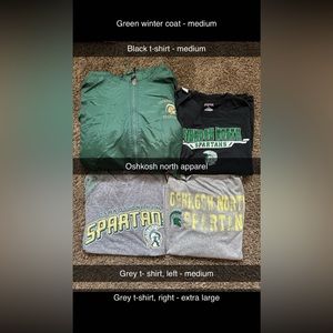 Oshkosh north school apparelh